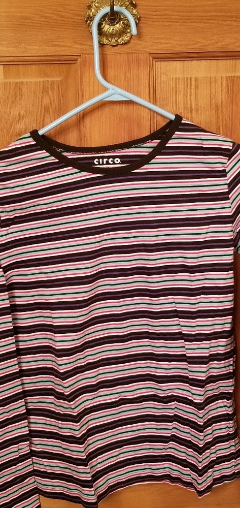 Stripes Long Sleeve T Shirt